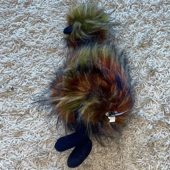 Jellycat London Spiced Pompom 13” Plush Stuffed Ostrich EMU Bird Toy - Picture 10 of 12